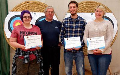 Congratulations – Archery Beginners Course