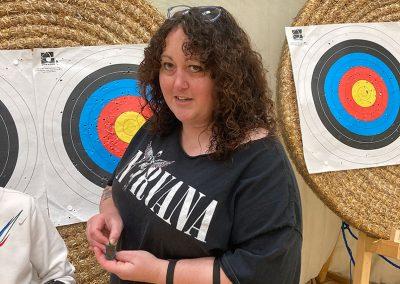 Sarah-Louise Darwin SCAA Indoor Champs Women's Barebow 3rd Place